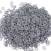 IN60634 - 1 LB Bright Aluminum Chain Mail Jump Rings