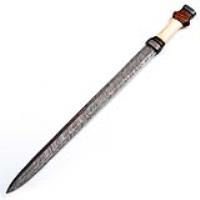 DM995 - Roman Infantry Horn Damascus Steel Sword