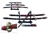 SE-037-R4. - Snake Eye Warrior Dragon Sword Set with Display