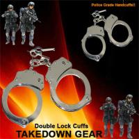 P-15902 - Police Edition Stainless Steel Professional Grade Handcuffs