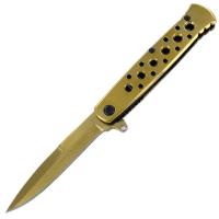 SP1879 - Spring Assist Gold Dust Pocket Knife