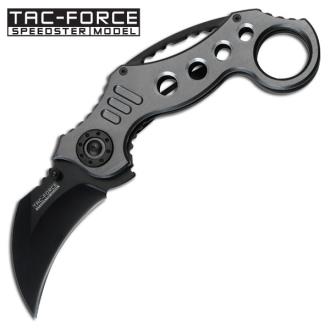 Tac-Force Spring Assisted Knife Karambit Style Gray