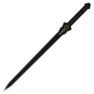 Black and Blue Anime Swords