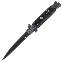 ST5583 - Italian Dark Secrets Stainless Steel Automatic Stiletto Knife