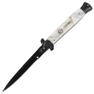 Limo Wreck Pushbutton Stiletto Automatic Knife