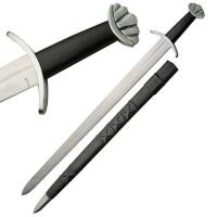 EW-910953 - Medieval BLACK VIKING LOBED SWORD